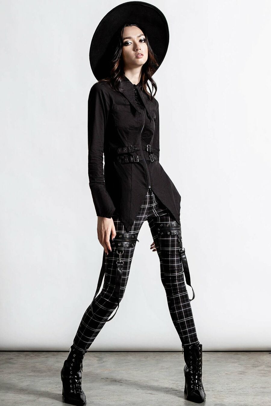 photo n°4 : Chemise femme KILLSTAR 'haze and confused'