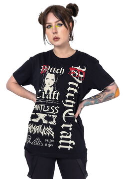 T-shirt Mercredi Addams 'Bitch Craft'