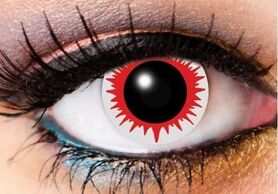 Lentilles gothiques 90 jours INNOVISION 'hell bound'