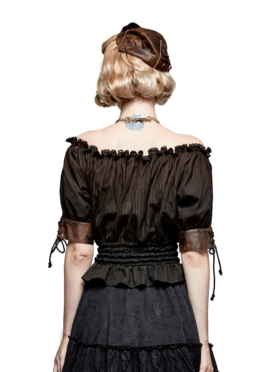 photo n°2 : Haut steampunk femme PUNK RAVE