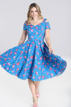 Robe pin-up HELL BUNNY 'Chantilly'