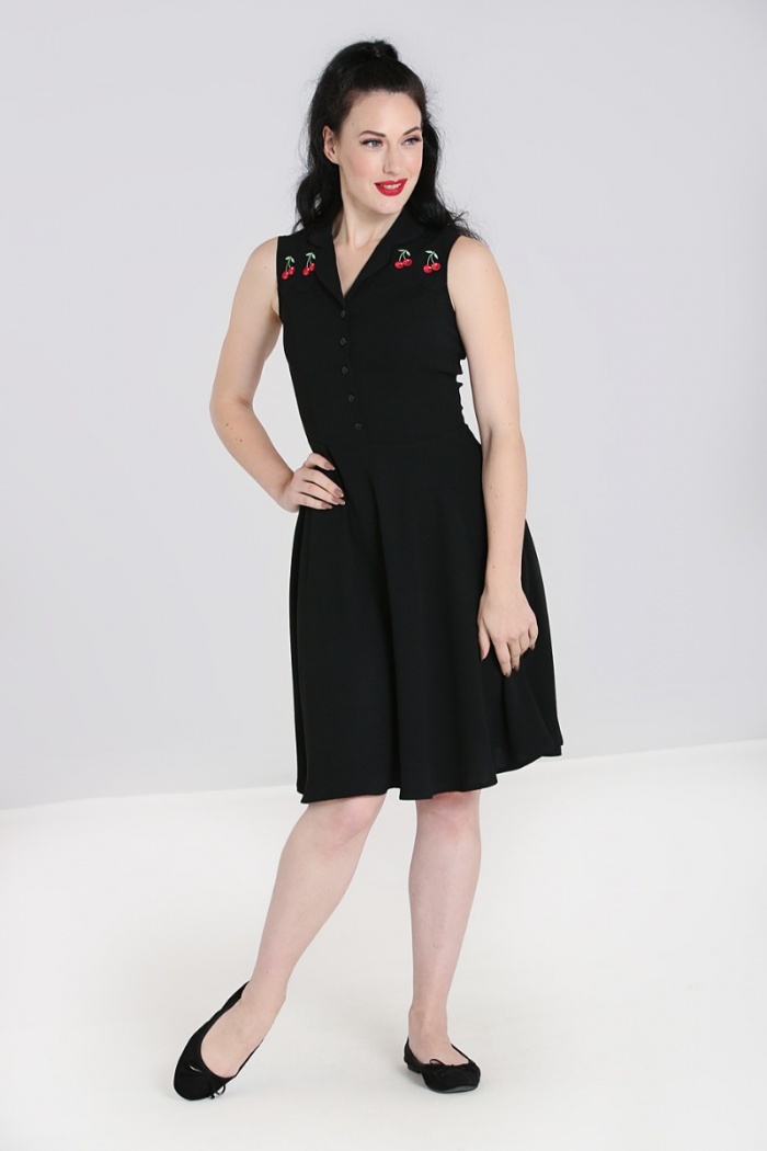 photo n°4 : Robe pin-up HELL BUNNY 'Cherry Bonbon'