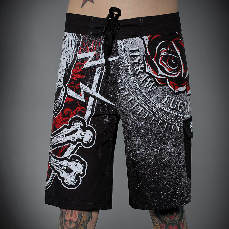 Short de bain HYRAW 'born dead'