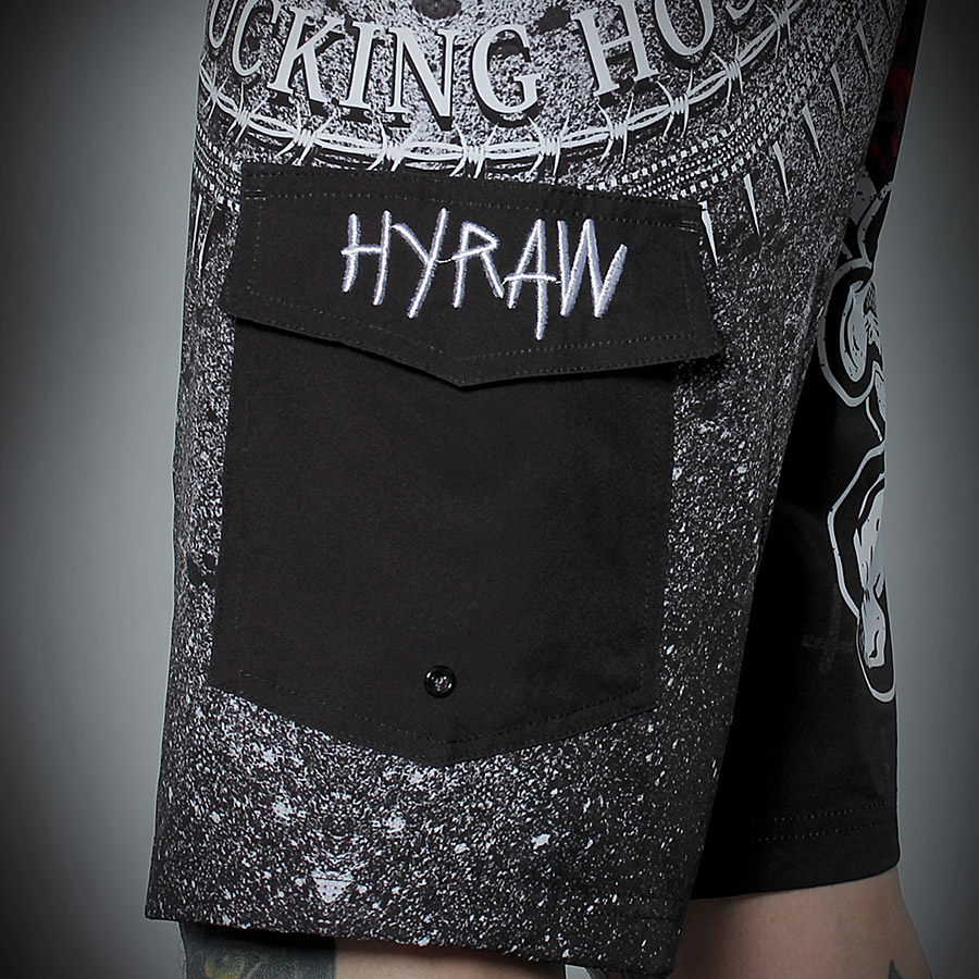 photo n°4 : Short de bain HYRAW 'born dead'