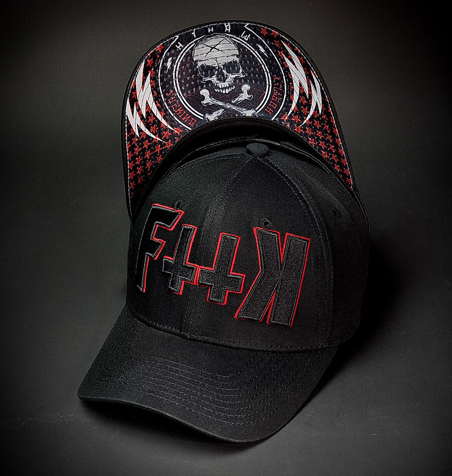 Casquette trucker HYRAW 'Fu++k'