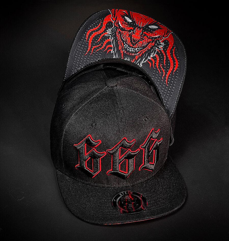 Casquette snapback HYRAW 'Lucifer'