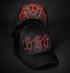 Casquette trucker HYRAW '666'
