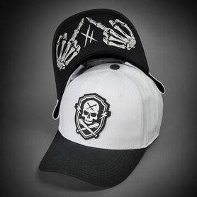 Casquette trucker HYRAW 'white crest'