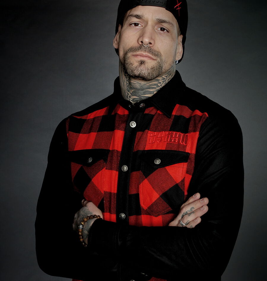 photo n°3 : Chemise homme HYRAW 'addict red'