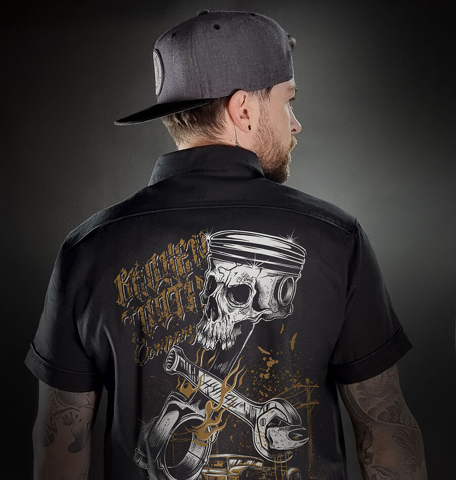 photo n°4 : Chemise manches courtes HYRAW 'Motor'
