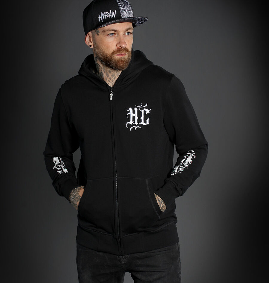 photo n°2 : Veste zippée HYRAW 'Disorder Crew'