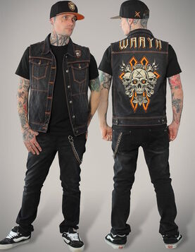 Veste Jean Sans Manches HYRAW Hell And Back