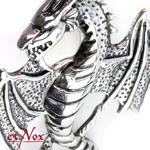 photo n°2 : Pendentif dragon en acier inoxydable