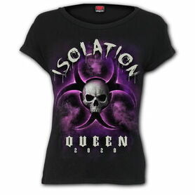 T-shirt dark wear SPIRAL 'isolation queen'