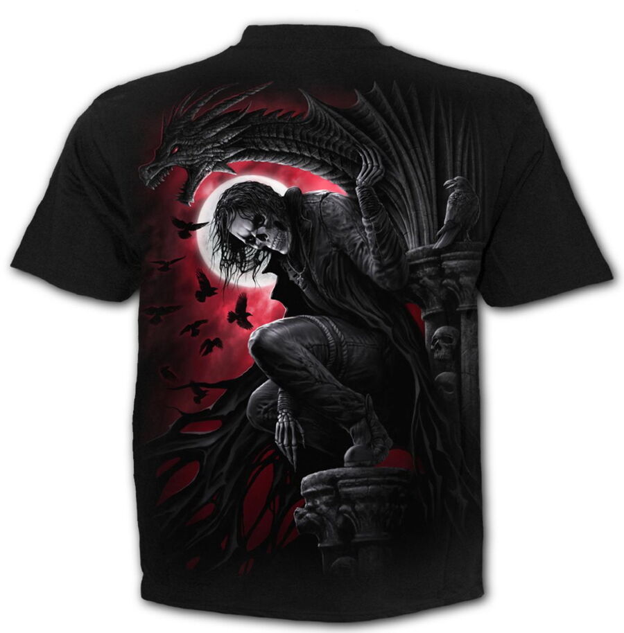 photo n°2 : T-shirt gothique homme SPIRAL 'night stalker'