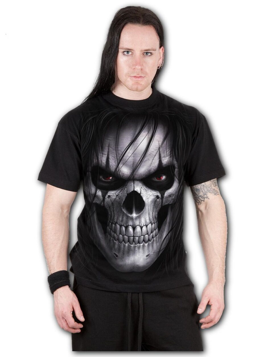 photo n°3 : T-shirt gothique homme SPIRAL 'night stalker'