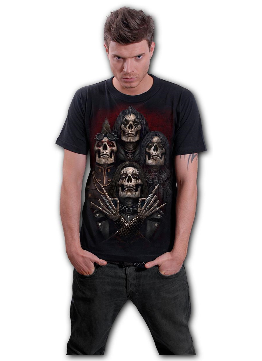 photo n°3 : T-shirt homme SPIRAL 'Faces of Goth'