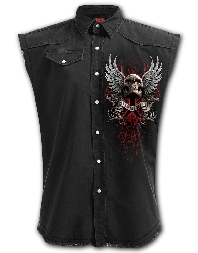photo n°2 : Chemise dark wear SPIRAL 'lockdown'