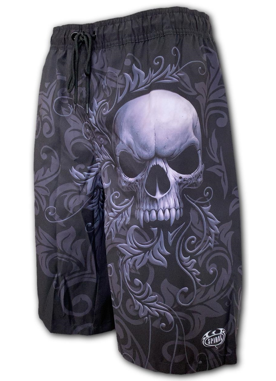 photo n°2 : Short de bain SPIRAL 'skull scroll'