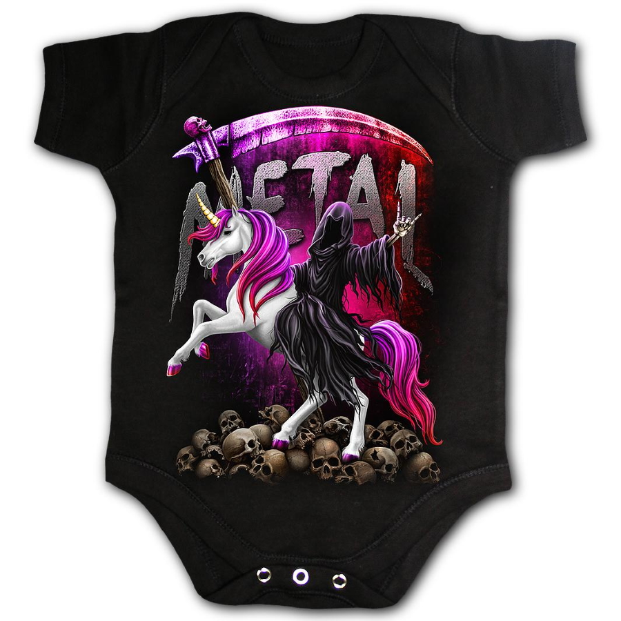 Body SPIRAL pour nourrisson 'metallicorn'