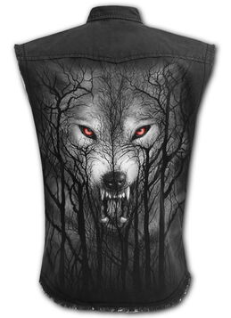 Chemise dark wear SPIRAL 'forest wolf'