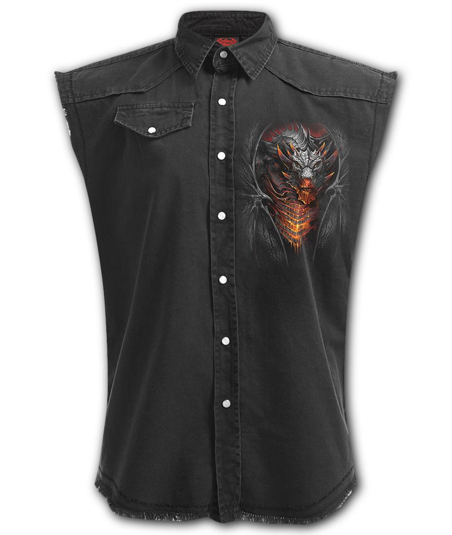 photo n°2 : Chemise dark wear SPIRAL 'draconis'