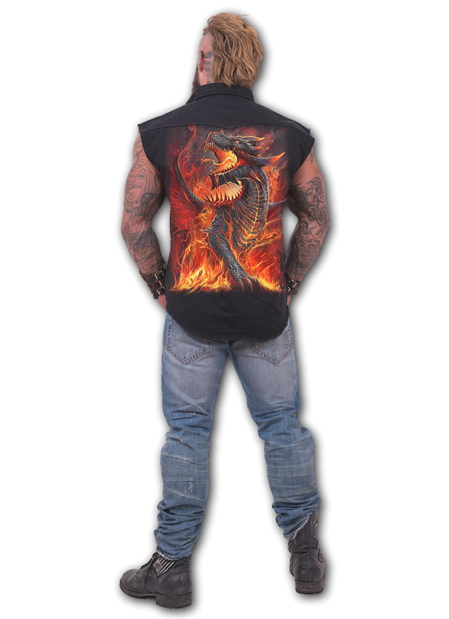 photo n°3 : Chemise dark wear SPIRAL 'draconis'