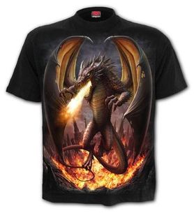 T-shirt homme SPIRAL 'dragon unleashed'