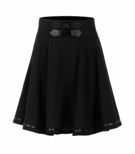 Mini jupe PUNK RAVE 'dark lolita'