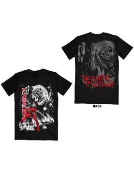 T-shirt officiel IRON MAIDEN 'The Number of the Beast'