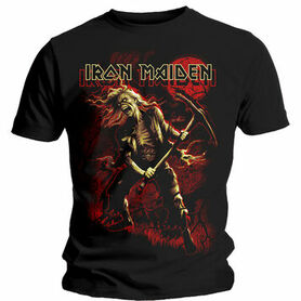 T-shirt officiel IRON MAIDEN 'Benjamin Breeg red graphic'