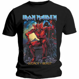 T-shirt officiel IRON MAIDEN 'Legacy of the Beast 2 Devil'