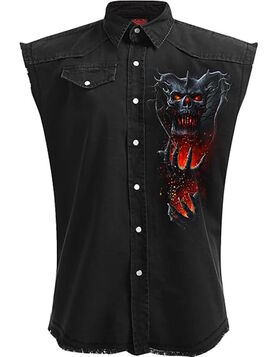 Chemise dark wear SPIRAL 'death embers'