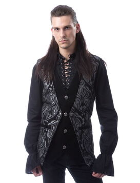 Gilet victorien POIZEN INDUSTRIES 'kaden'