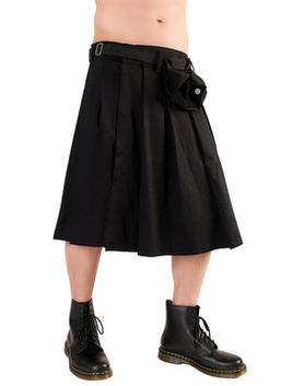 Kilt noir BLACK PISTOLS