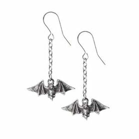 Boucles d'oreilles ALCHEMY GOTHIC 'kiss the night'