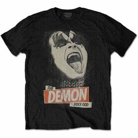 T-shirt officiel KISS 'The Demon Rock God'