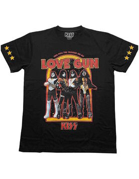 T-shirt officiel KISS 'Love Gun'