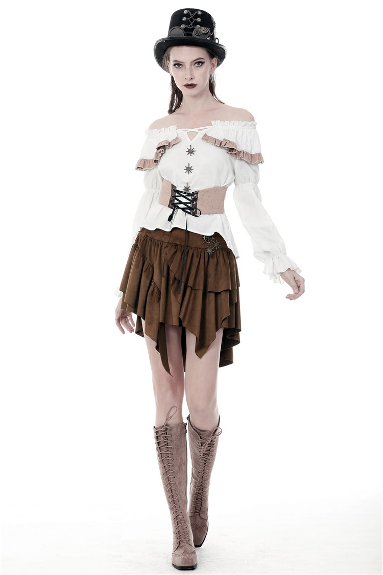 Mini jupe steampunk DARK IN LOVE
