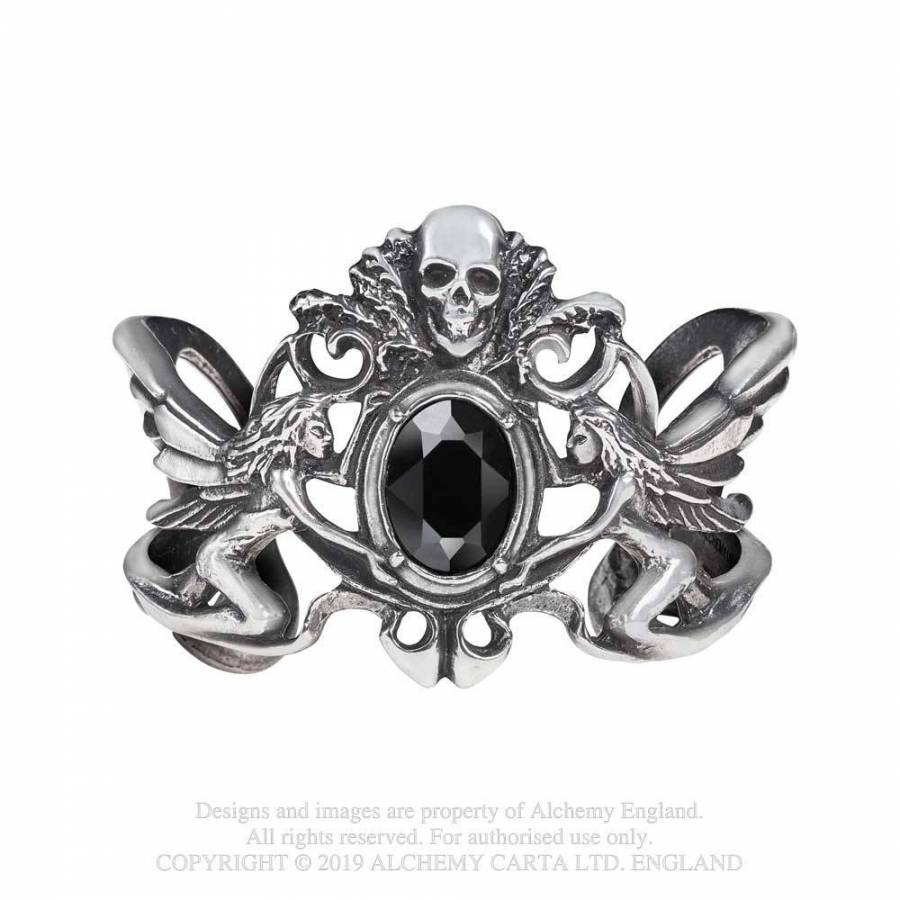Bracelet ALCHEMY GOTHIC 'la fleur de Baudelaire'