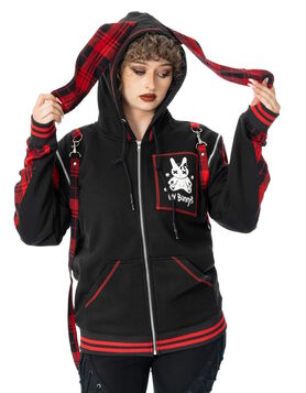 Veste Gothique Luv Bunny Cursed Bunny Hood - Crimson Rabbit