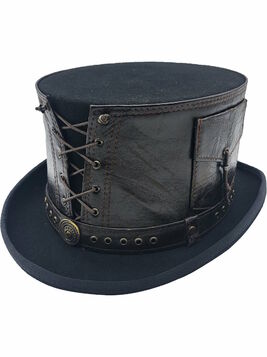 Chapeau haut de forme steampunk