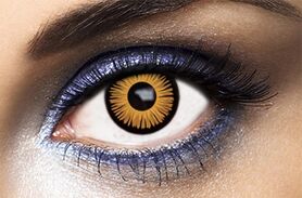 Lentilles Vampire Edward Twilight 7 jours Fashion Lentilles