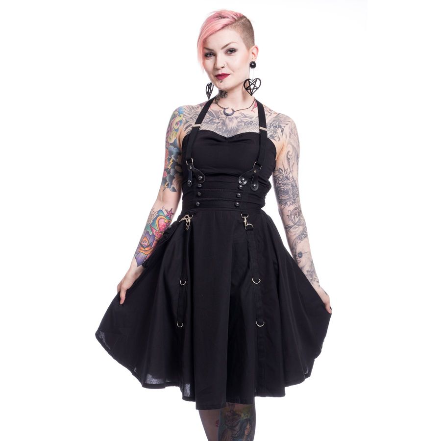 Robe Gothique de Soirée à Bretelles OUTLET - Taille M