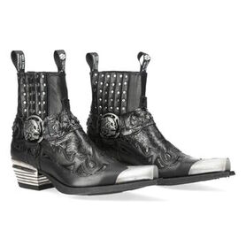 Santiags cuir New Rock M.7950-S1