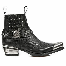 Santiags cuir New Rock M.7950-S1