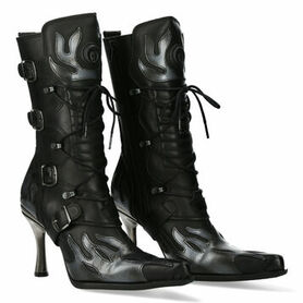 Bottes cuir New Rock M.9591-S3