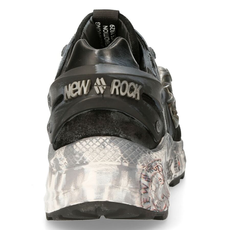 photo n°5 : Baskets cuir NEW ROCK M.CHRONO005-S1