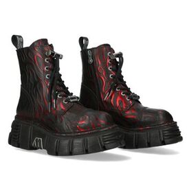 Bottes cuir New Rock M-MILI083CCT-C91