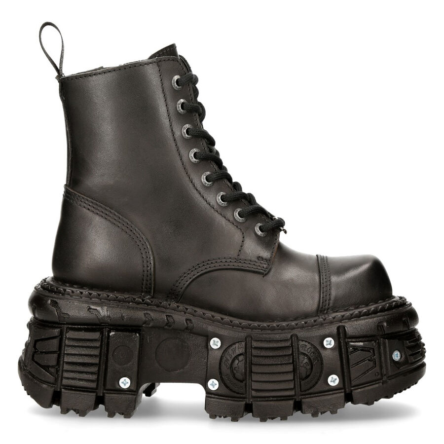 photo n°2 : Bottes cuir New Rock M.TANK083-C1